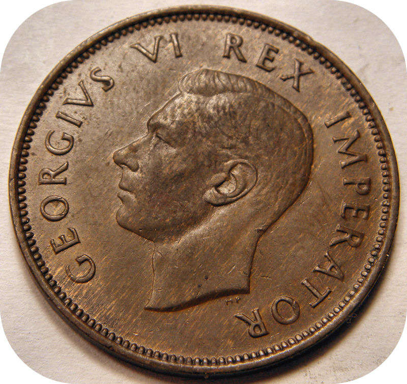 Bargain SA Union:  The RARE 1939 Half Penny below R300!