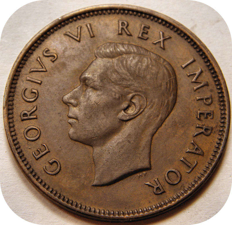 Bargain SA Union:  1940 Half Penny in AEF below R50!