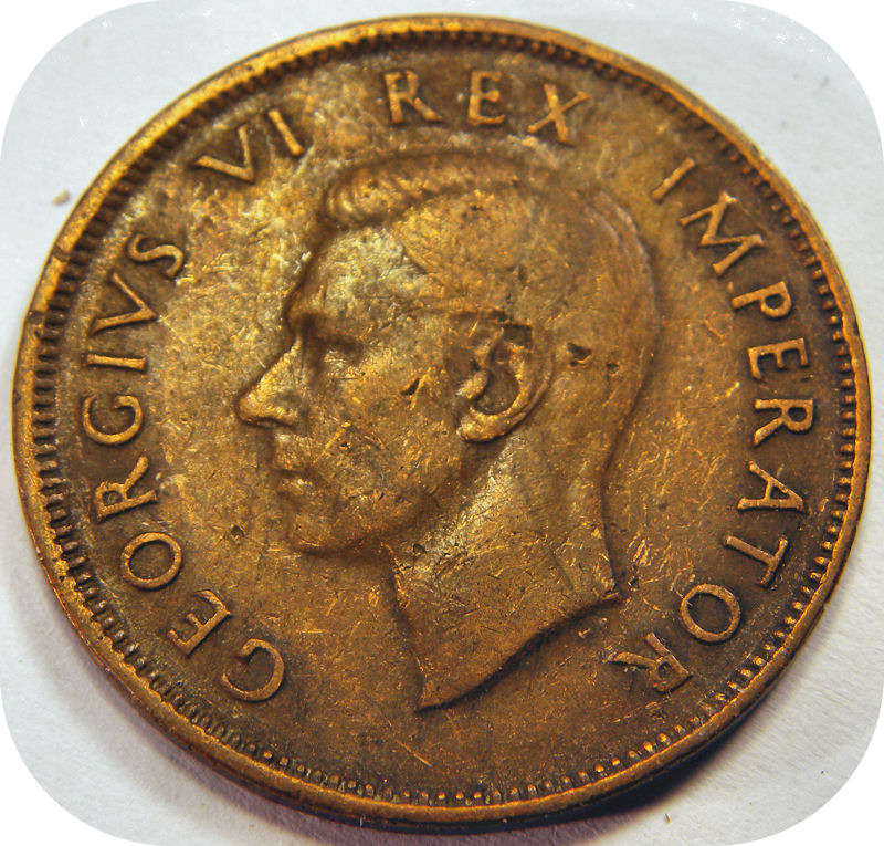 Bargain SA Union:  1942 Half Penny below R20!!