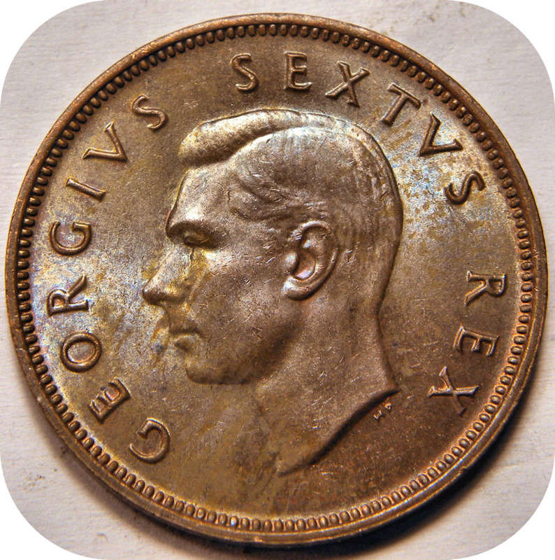 Top Grade SA Union: 1952 Half penny 1/2d in Lustrous UNC!