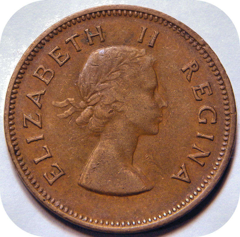 Bargain SA Union: the scarce 1954 Half penny 1/2d below R200!