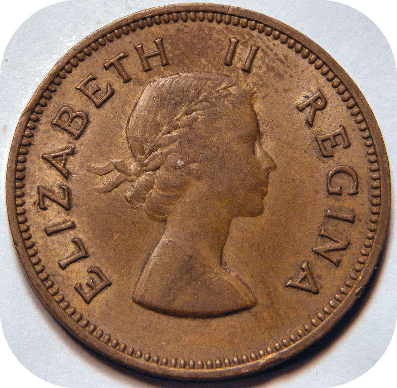 Bargain SA Union: 1959 Half penny 1/2d below R30!
