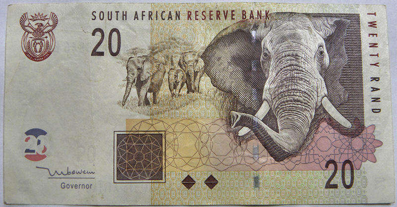  Top Grade RSA: Mboweni 2nd issue R20 note (2009) in UNC (my opinion)  HB948*B 