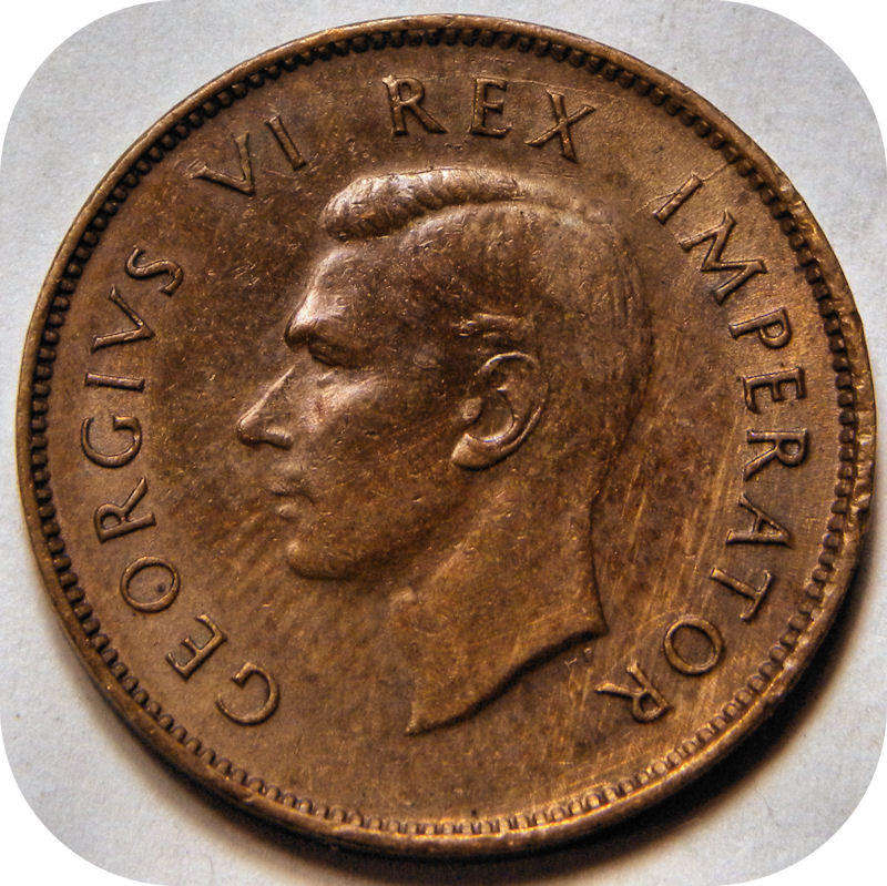 Bargain SA Union:  1944 Farthing 1/4d in EF below R30!