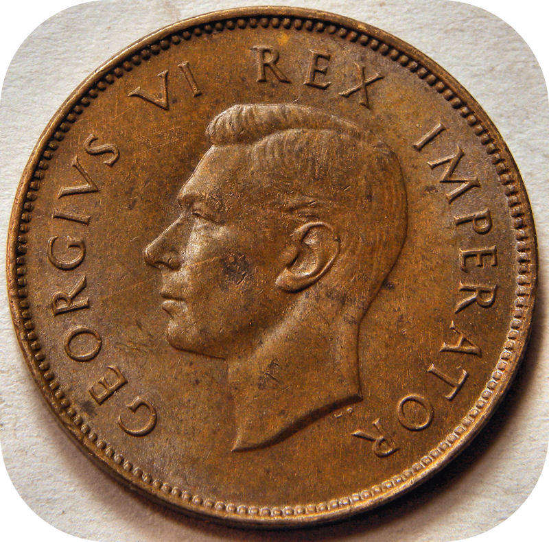  Top Grade SA Union:  Incredible 1947 Farthing 1/4d in UNC! 