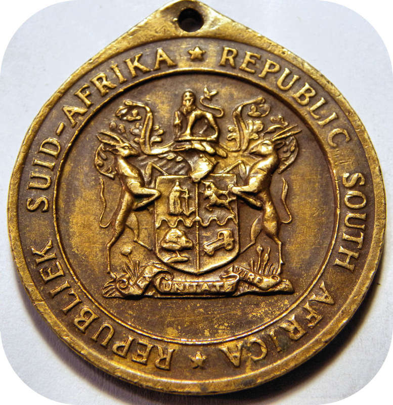 1961 Formation Of The Republic Of SA Medallion