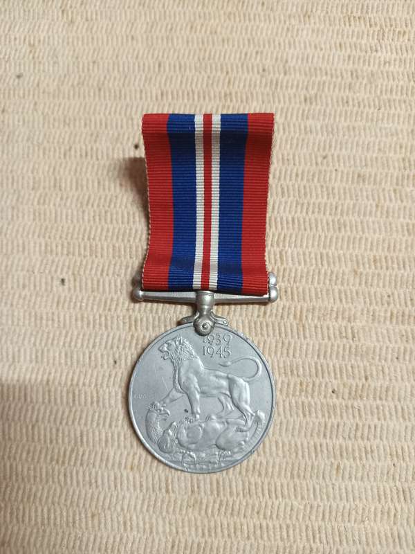 1939 to 1945 WW2 Medal To H. M Puth