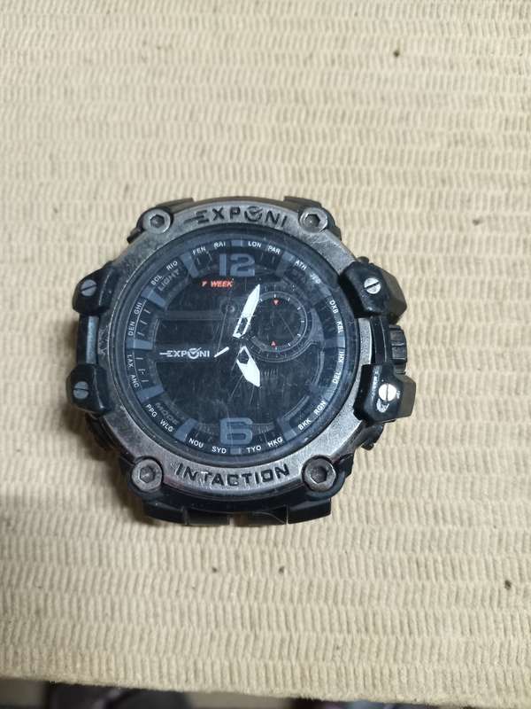 Exponi Intaction men's watch. Works