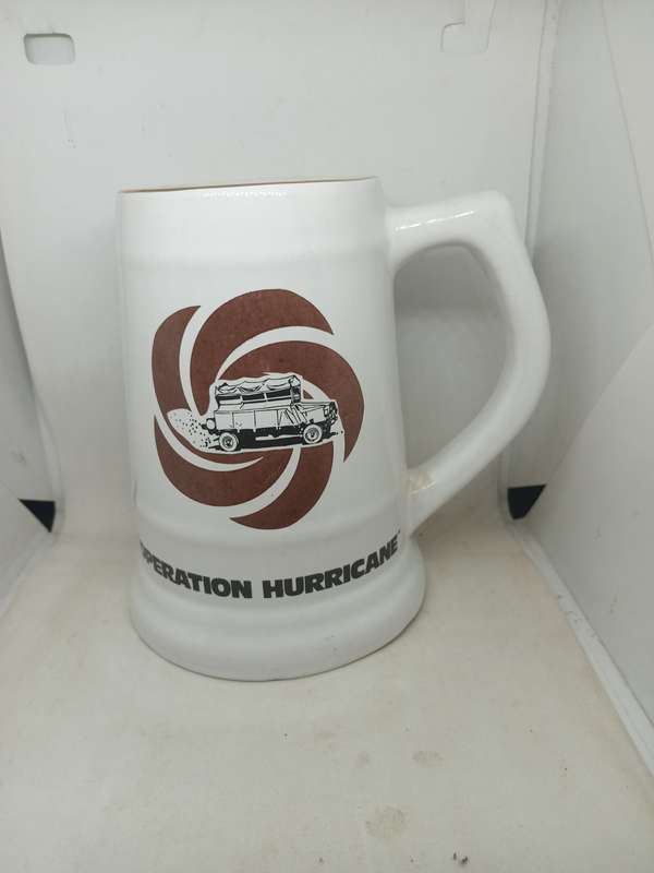 1974 Operation Hurricane Rhodesia Tankard