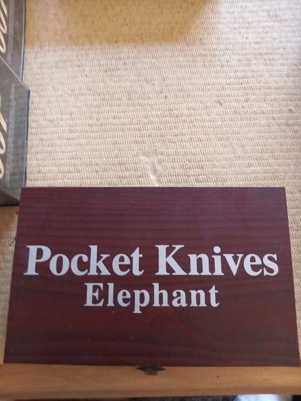 Big Five Pocket Knife The Elephant