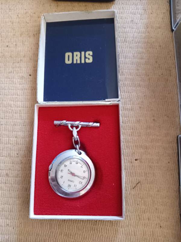 Oris Nurse Watch in Original Box. Works