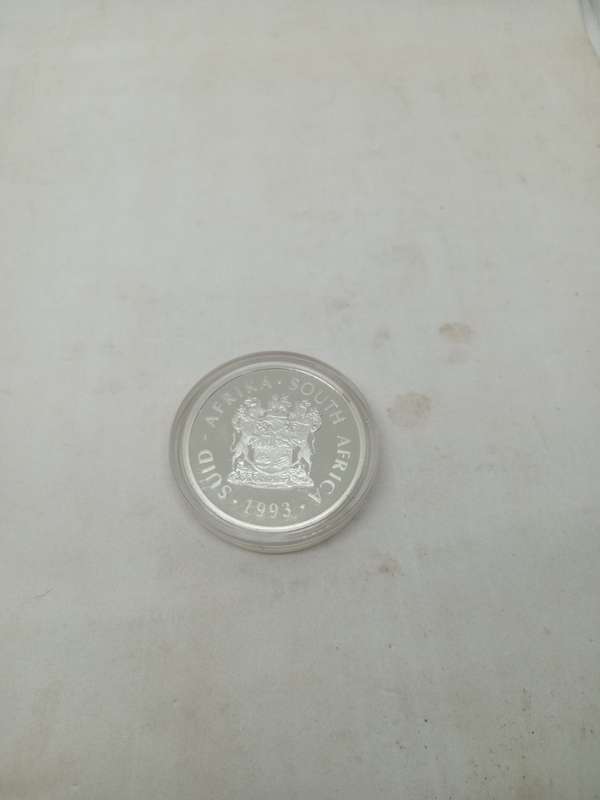 Proof 1993 Peace Silver R2 in box
