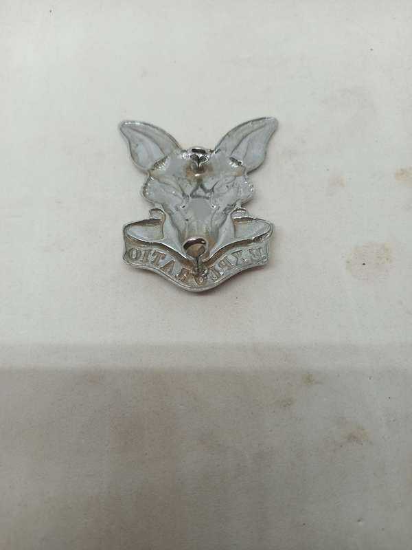 SADF Intelligence Beret Badge Pins intact .