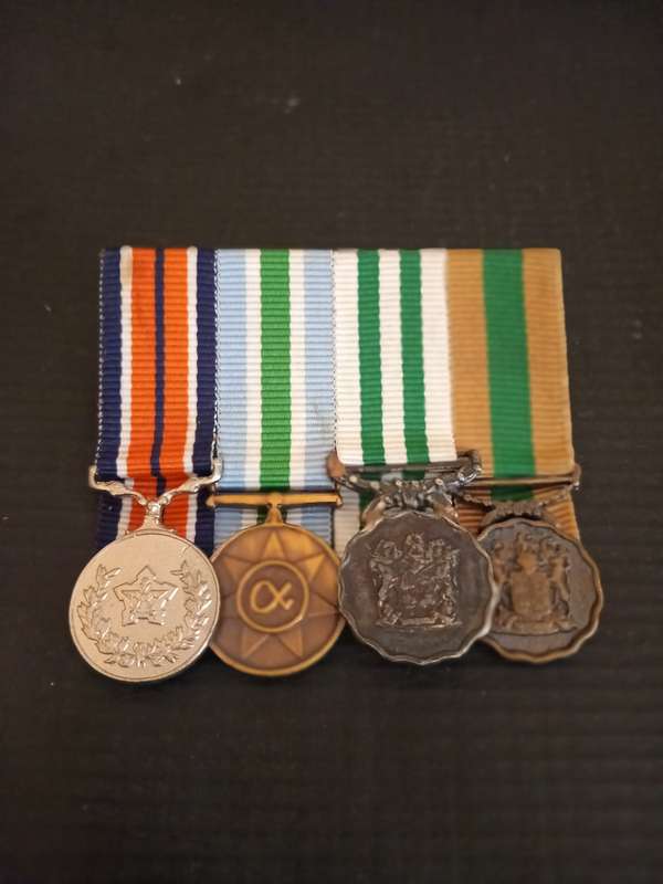 SADF Miniature Medal Group