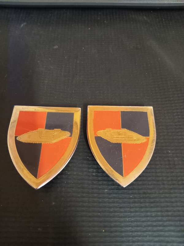 SADF  School Of Amour Shoulder Flash pins intact (B)