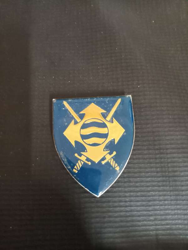 SADF Quartermaster General HQ Shoulder Flash pins intact