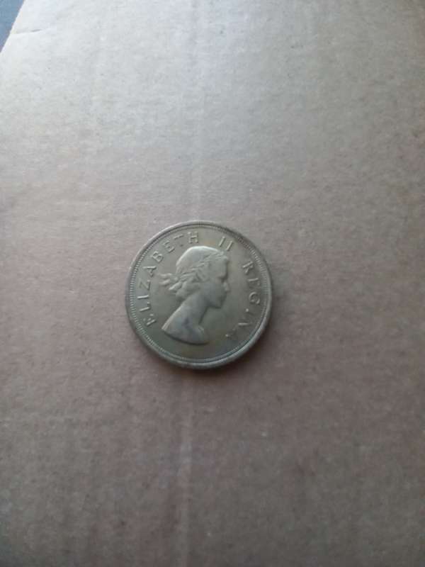 1954 South African Crown 5 Shilling