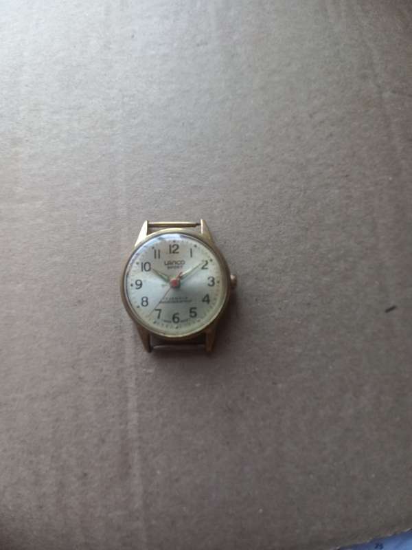 Lanco Sport men's wrist watch 3.5cm. Works
