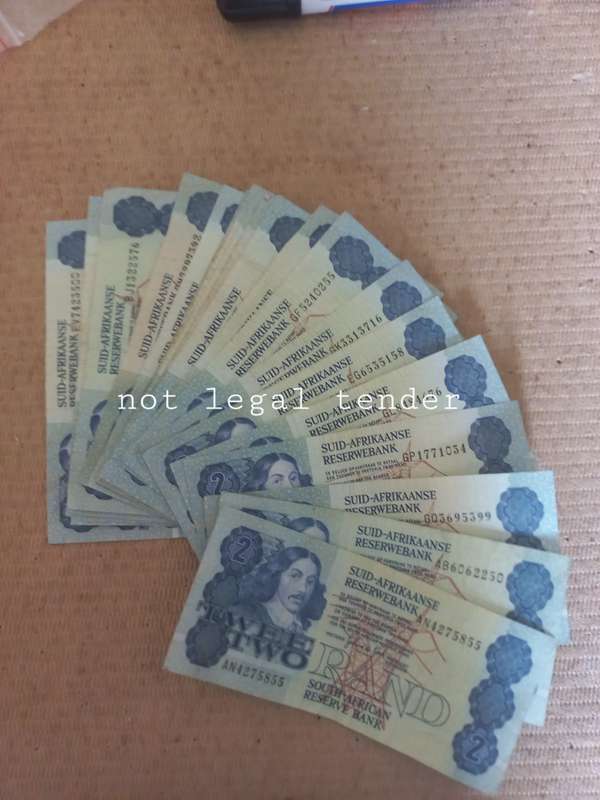 24  1983/9 GPC de Kock issue Afr/Eng R2 Banknote (GS)