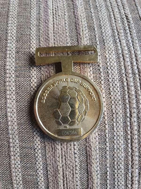 SAP World Cup Soccer Support medal