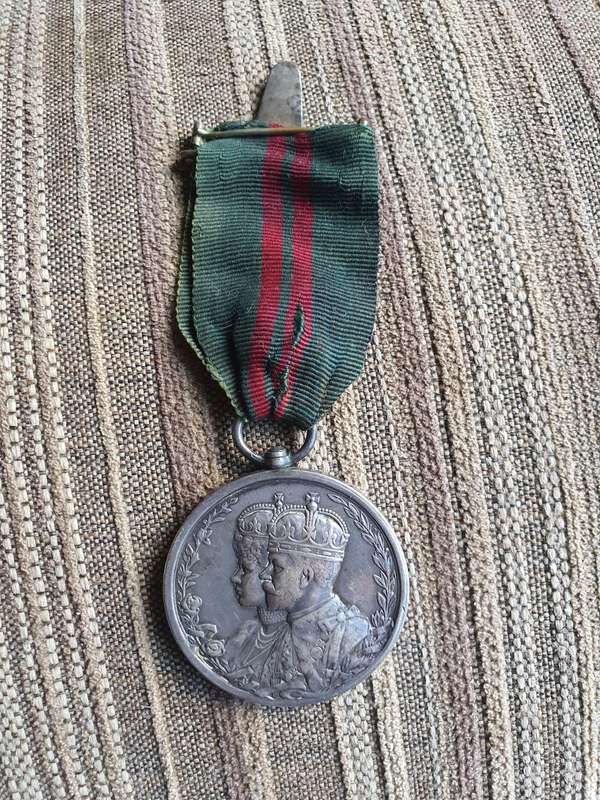 1903 Silver Delhi Dunbar Medal Full Size