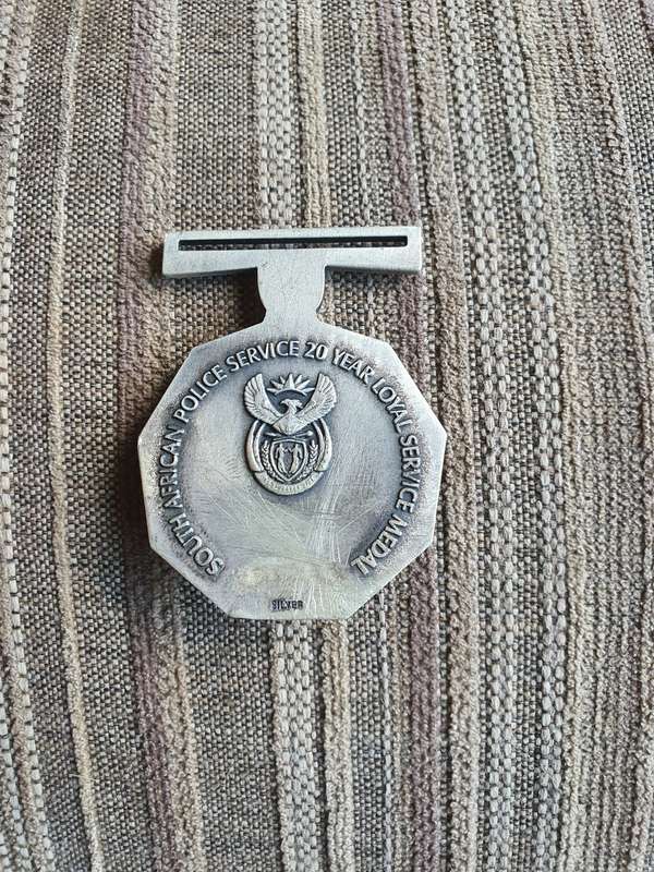 SAP 20 Year Loyal Service Medal Full Size (89745)