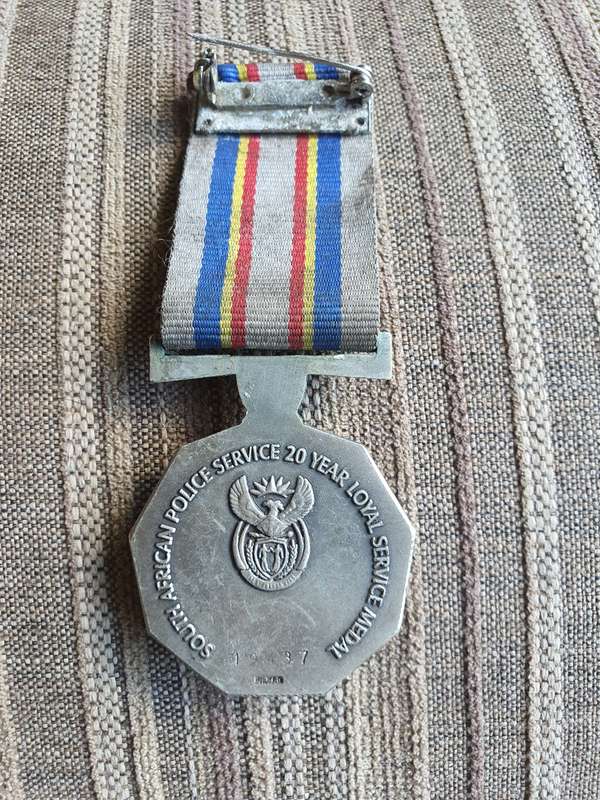 SAP 20 Year Loyal Service Medal Full Size (6038)