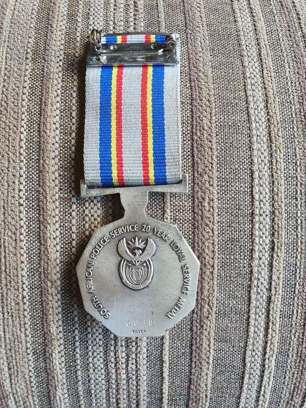 SAP 20 Year Loyal Service Medal Full Size (19437)