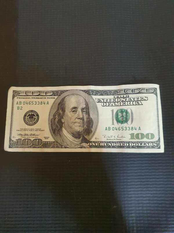 1996 United States of America $100 Banknote