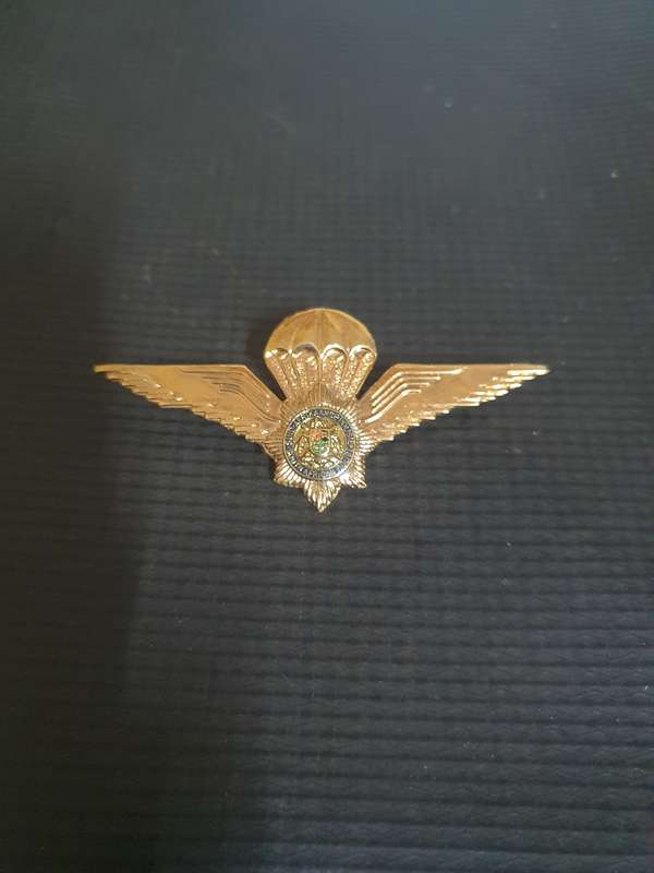 SAP Special Task Force parachute wing. 2nd issue pre 1993