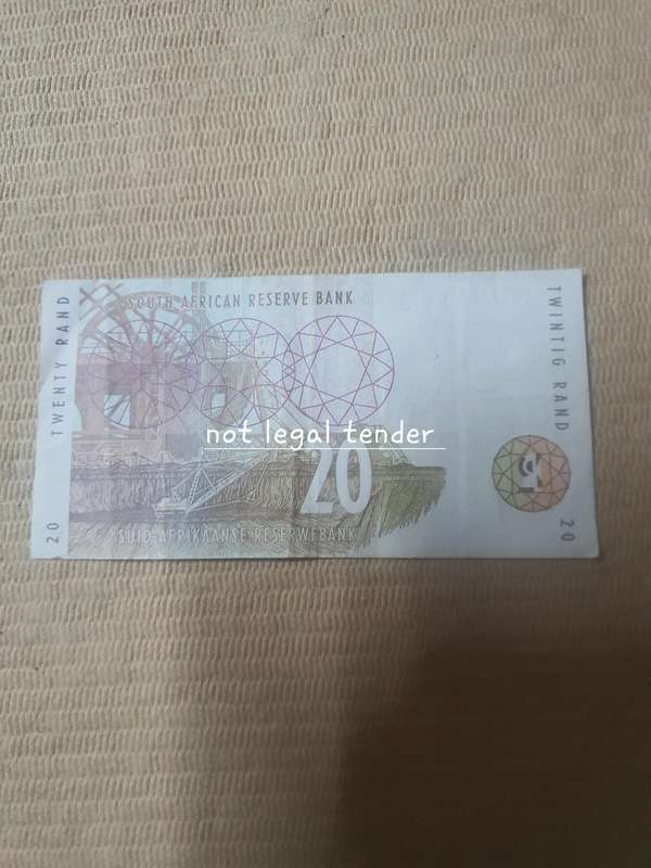 1999 TT Mboweni 1st issue Eng/Afr Fifty Rand Banknote (DN)