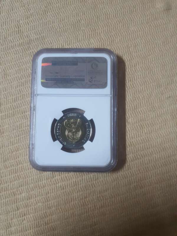 2008 S Africa R5 Mandela Birthday NGC MS66 (3 Availible)