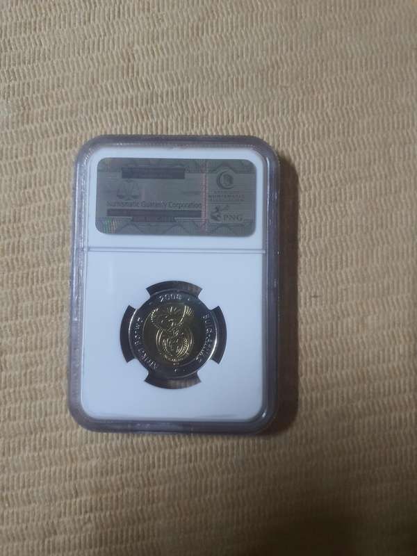 2008 S Africa R5 Mandela Birthday NGC MS66 (3 Availible)