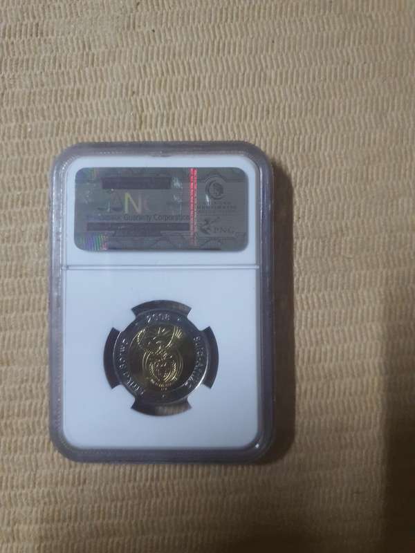 2008 S Africa R5 Mandela Birthday NGC MS66 (3 Availible)