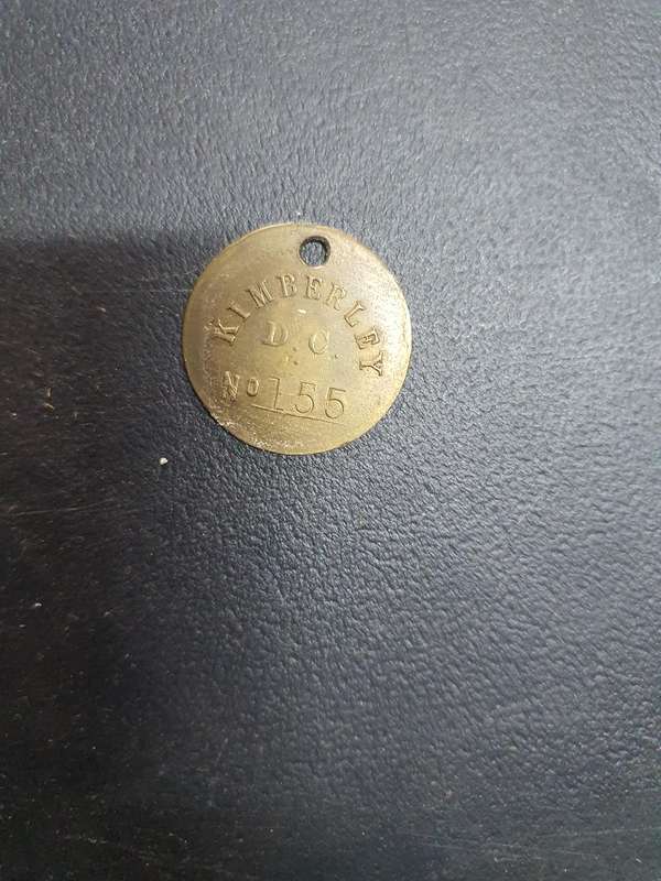 1942 Kimberley Dog License, Yes you had to have one to ride a dog