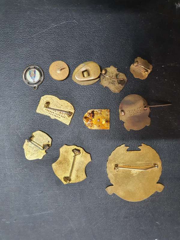 Various Church Badges and Pins