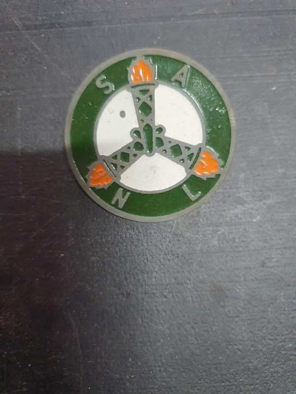 South African Noodhulp Liga Badge 4cm