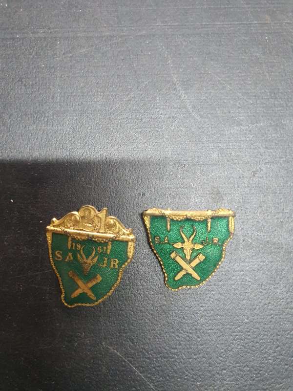 1961 South African Republic Day Pins