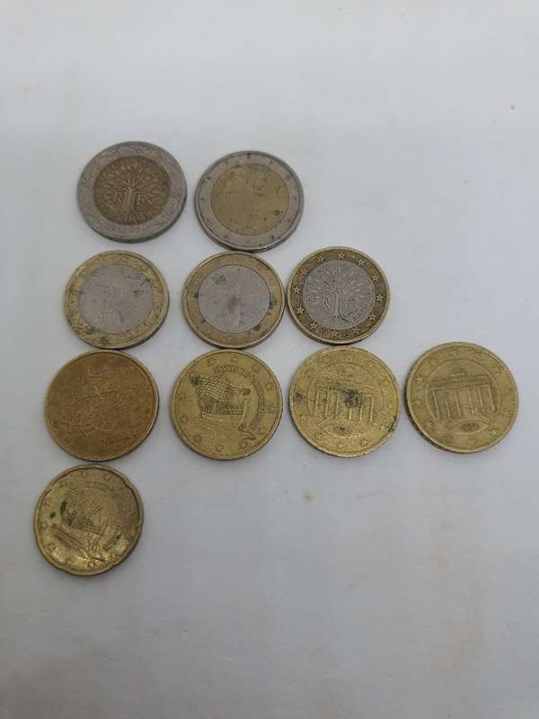 Various Date and Domination Euros. More will be added over time if not sold immediately 21.20