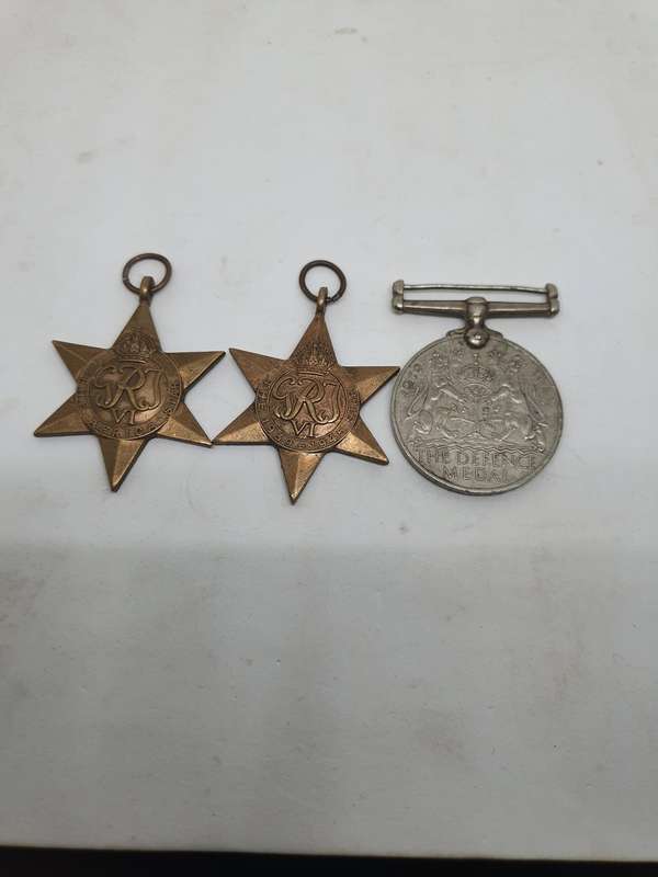 WW 2 Medals to JF Meyer Extremely low nr 359