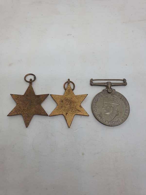WW 2 Medals to JM Booysen