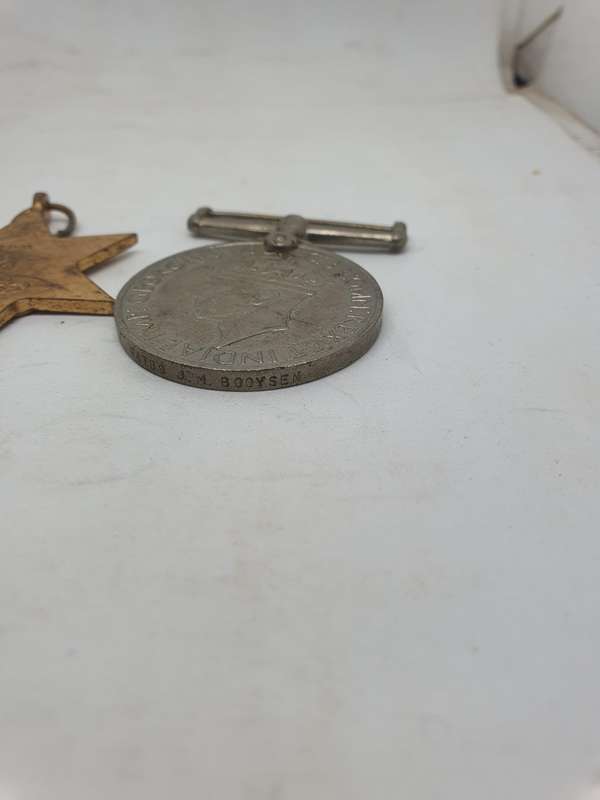 WW 2 Medals to JM Booysen