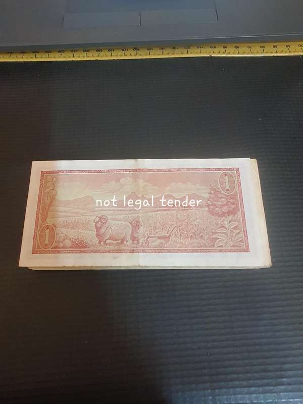 60 TW de Jongh Various Issue One Rand Banknotes (B292)