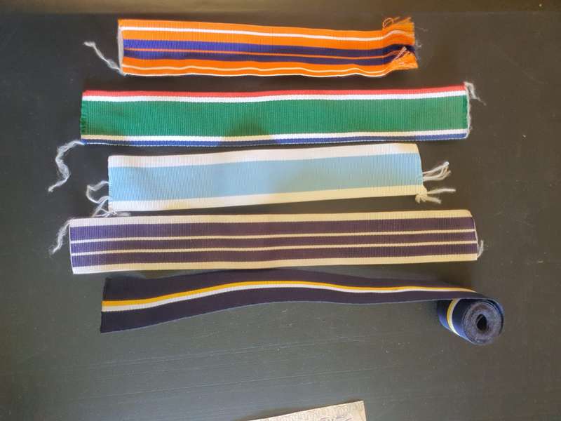 SADF Medal Ribbon Pieces