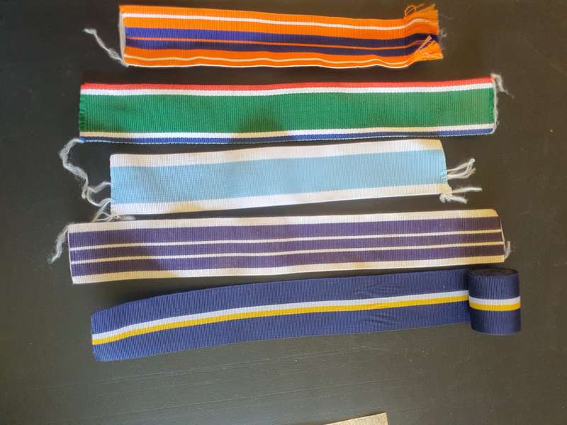 SADF Medal Ribbon Pieces