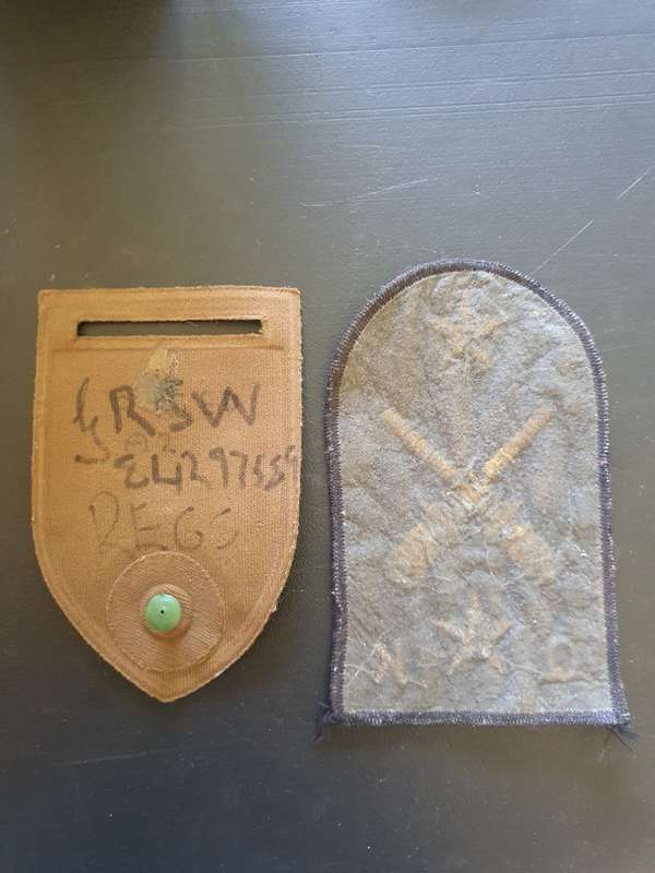 SADF and Navy Shoulder Flash.