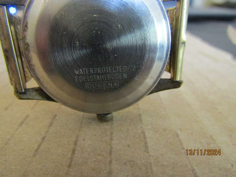 Dugena Jongster Automatic  Men's Wrist Watch. Spares or Restoration