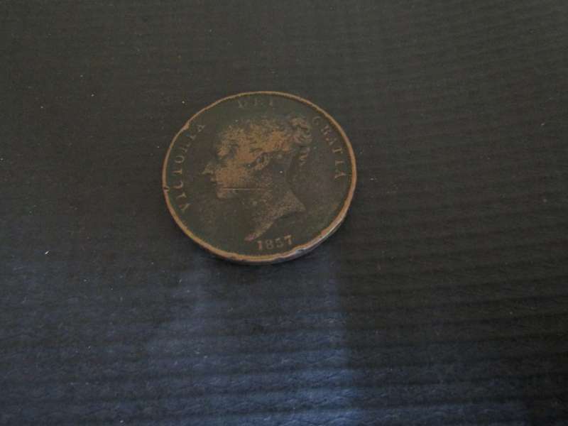 1857 UK Britain Penny
