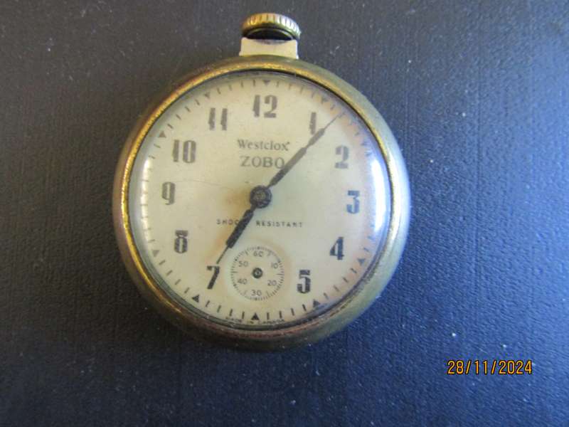 Westlock Zobo Men's Pocket Watch. Working. Needs Second hand