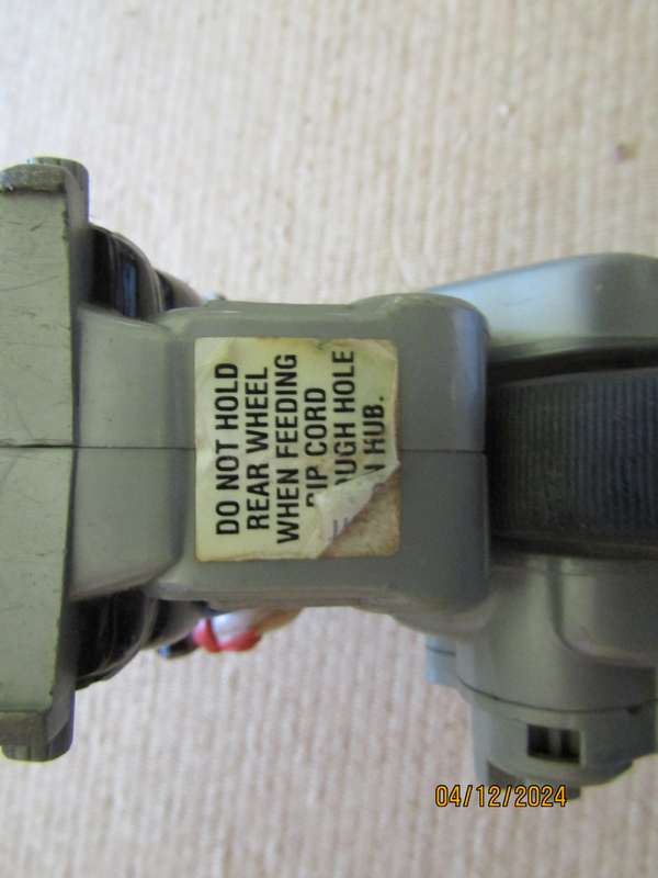 1993 Bikers Mice from Mars no ripcord